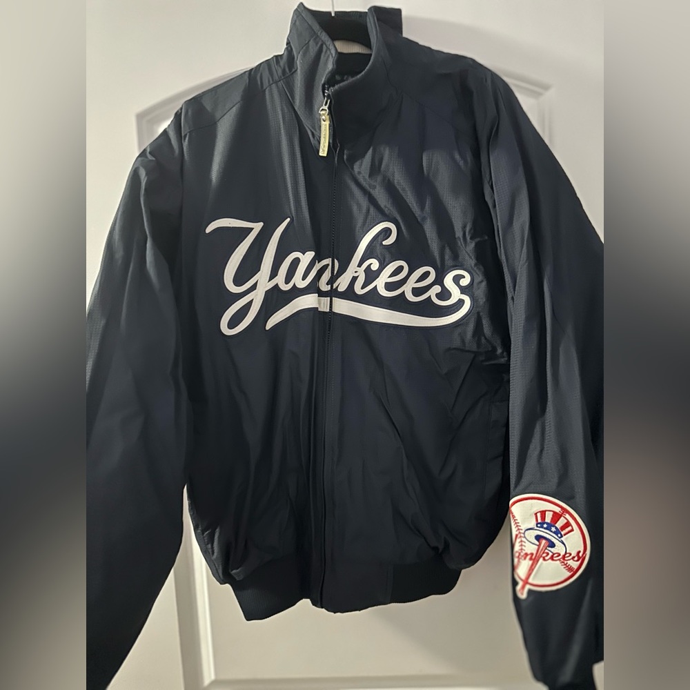 NAVY BLUE NY YANKEES JACKET MEDIUM